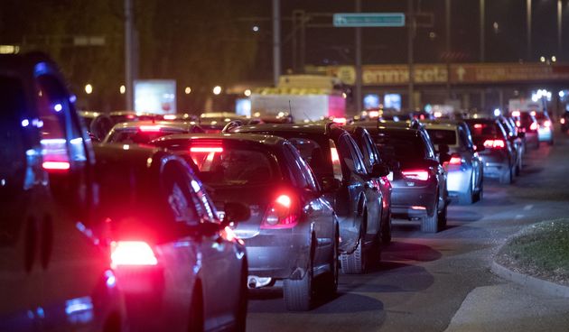 Zbog prometne nesreće stvara se velika prometna gužva na Av. Dubrovnik u smjeru rotora