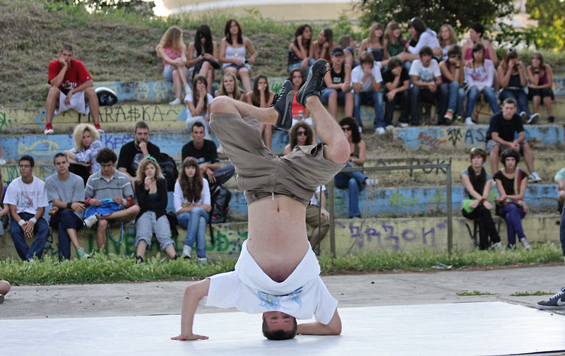 Grafiti, Hip hop & Break battles – Kapetanski park (foto: Marin Gospić)