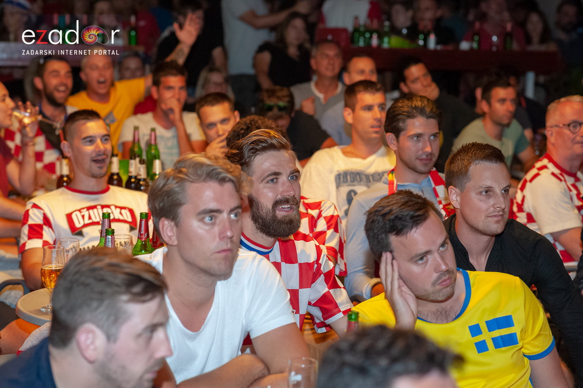 Zadar je gorio: Velika fešta nakon plasmana Vatrenih u polufinale Svjetskog prvenstva