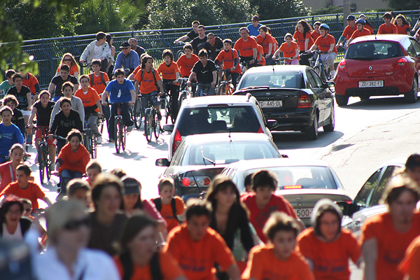 Biciklijada “Jedan auto manje” (Foto:Saša Čuka)