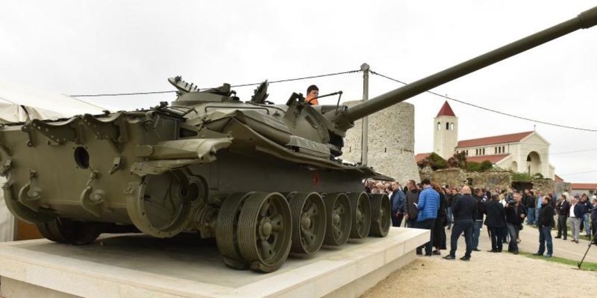 Proslava obljetnice Dana obrane grada Zadra na Dračevcu, Foto: Hrvoje Jelavić/PIXSELL