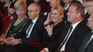 Predsjednica Grabar-Kitarović na svečanoj sjednici Gradskog vijeća Predsjednica Grabar-Kitarović na svečanoj sjednici Gradskog vijeća