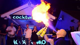 Noštromo bar Vir – otvorenje & fire flame show, Foto:Iva Perinčić