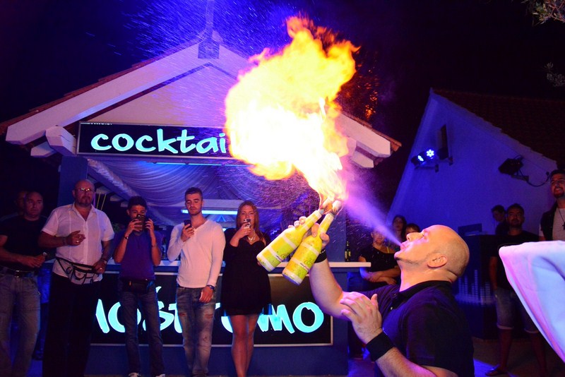 Noštromo bar Vir – otvorenje & fire flame show, Foto:Iva Perinčić