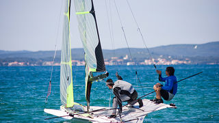 Jedrenje: SP klase 49er – treći dan (foto:Saša Čuka)