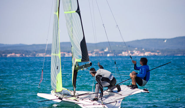 Jedrenje: SP klase 49er – treći dan (foto:Saša Čuka)