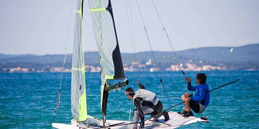 Jedrenje: SP klase 49er – treći dan (foto:Saša Čuka) Jedrenje: SP klase 49er – treći dan (foto:Saša Čuka)