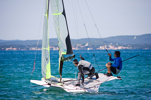 Jedrenje: SP klase 49er – treći dan (foto:Saša Čuka)