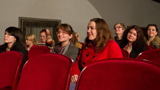 Hrvatsko narodno kazalište Zadar traži nove mlade talente za glumačku radionicu, sinoć smo pratili audiciju na kojoj su se budućoj mentorici, glumici Jasni Ančić, predstavili ženske kandidatkinje, foto Leo Banićć