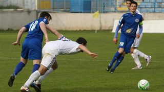 Stadion Stanovi, Zadar – Nogometna utakmica 26. kola MAXtv Prve HNL, NK Zadar – NK Slaven Belupo 2-1. Photo: Dino Stanin/PIXSELL