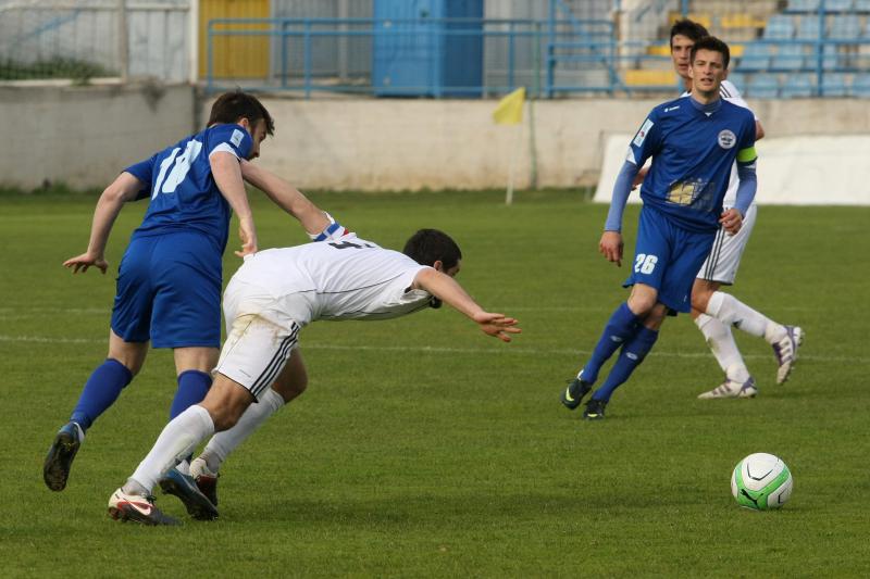 Stadion Stanovi, Zadar – Nogometna utakmica 26. kola MAXtv Prve HNL, NK Zadar – NK Slaven Belupo 2-1. Photo: Dino Stanin/PIXSELL
