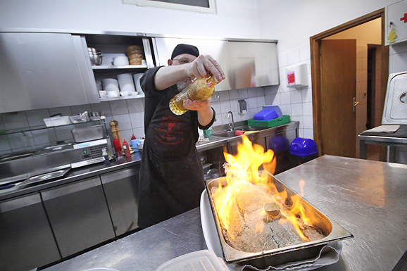 Dan pastrve u restoranu Kornat (foto:Saša Čuka)