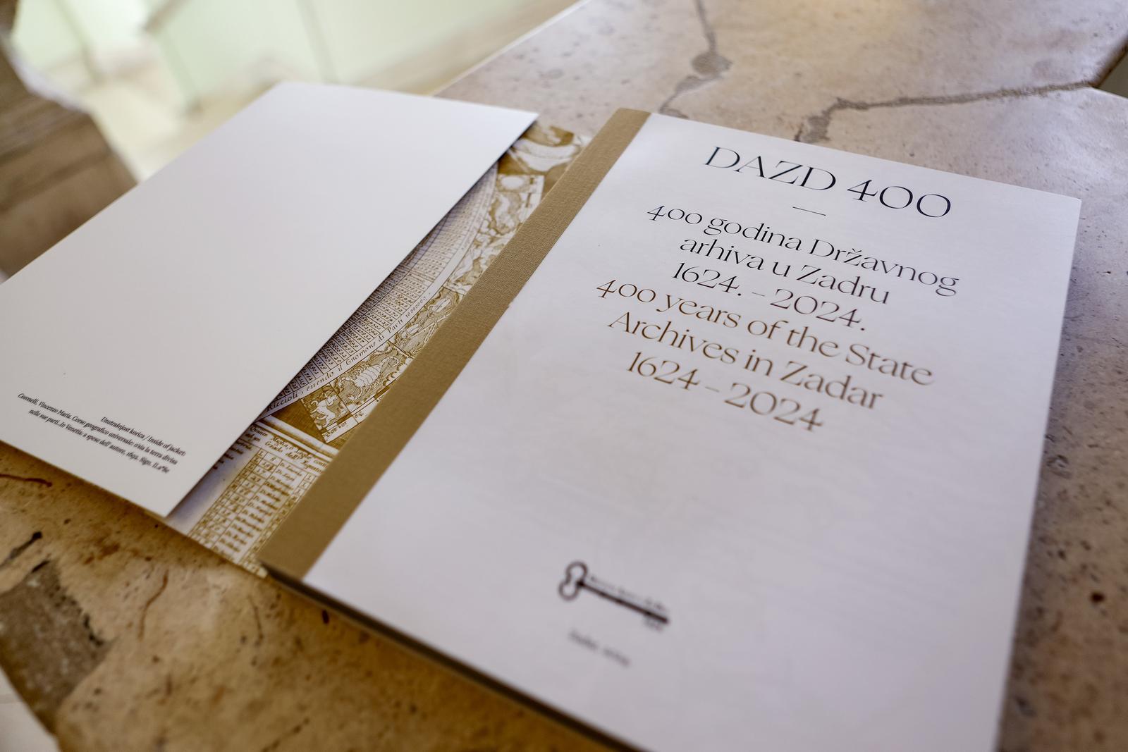 Svečana akademija povodom obilježavanja 400. obljetnice utemeljenja Državnog arhiva Svečana akademija povodom obilježavanja 400. obljetnice utemeljenja Državnog arhiva