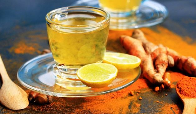 Kurkuma s limunom- napitak