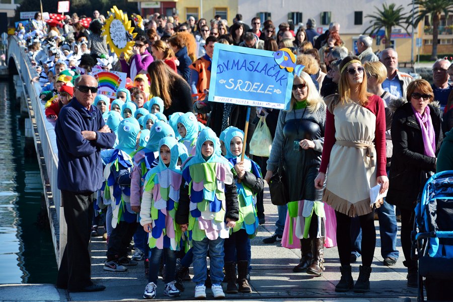 Prvi dan zadarskog “Karnevalića” Prvi dan zadarskog “Karnevalića”