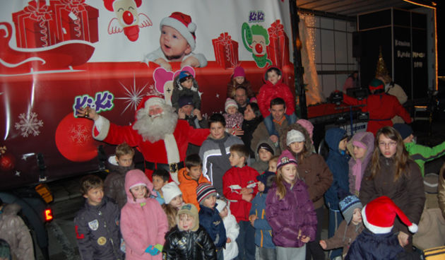 Djed Mraz na Branimiru, foto: Tea Balog