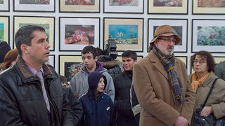 Otvorenje izložbe “Zagrljaj dubine” u Gradskoj loži, Foto: Leo Banić Otvorenje izložbe “Zagrljaj dubine” u Gradskoj loži, Foto: Leo Banić