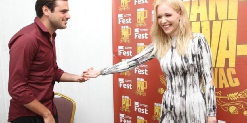 Rozga i Hauser prvi put zajedno u javnosti, Foto: Kristina Štedul Fabač/Pixsell, Dani piva/Facebook