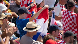 Davis Cup: Vruća navijačka atmosfera u meču Ćilića i Querreya