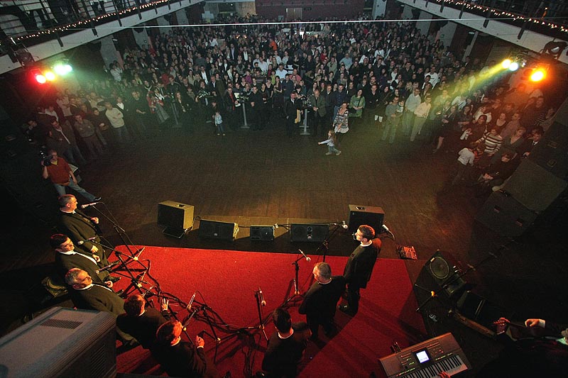 Božićni koncert Klape Intrade i Tomislava Bralića u Arsenalu (foto:Marin Gospić)