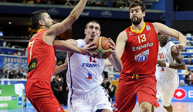 Španjolska – Francuska, foto: www.eurobasket2011.com