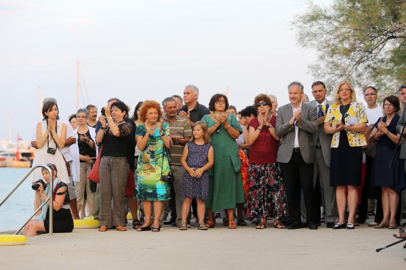15.07.2013., Otok Ugljan, Preko – Umjetnicki projekt “Promjena svjetla – sjecanje na otok” odrzan je u mjestu Preko na otoku Ugljanu. Photo: Filip Brala/PIXSELL