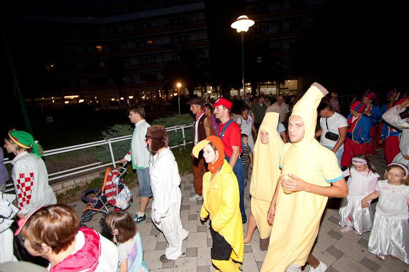 Ljetni karneval 2011. u Biogradu na Moru, Foto. Franjo Jurić