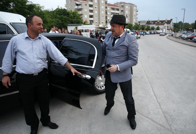 Biograd na Moru, 120510. 
Domacin ovogodisnje dodjele diskografske nagrade Porin je grad Biograd na Moru.
Prve veceri Porina odrzan je koncert pod nazivom Najbolje od Porina, a izvodile su se najbolje pobjednicke pjesme. 
Na slici: Neno Belan.
Foto: Jure