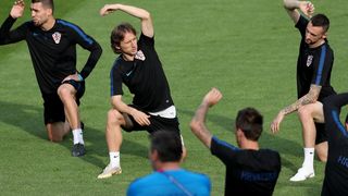 Posljednji trening hrvatske reprezentacije pred finale Svjetskog prvenstva
