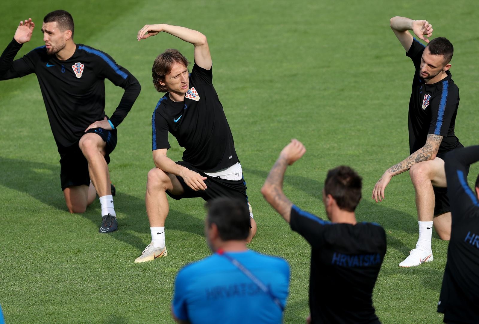 Posljednji trening hrvatske reprezentacije pred finale Svjetskog prvenstva