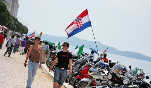 Susret bikera u Zadru (foto: Marin Gospić)