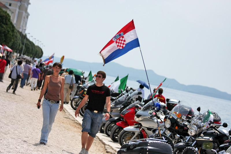 Susret bikera u Zadru (foto: Marin Gospić)