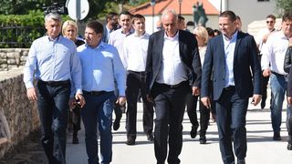 Ministri Butković i Ćorić obišli poplavljena područja u Zadarskoj županiji