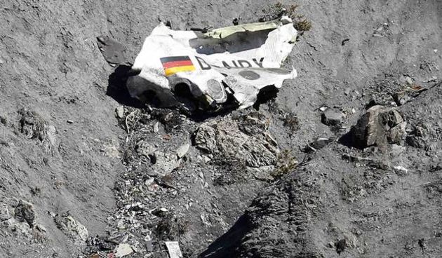 Mjesto nesreće Germanwings A320 zrakoplova