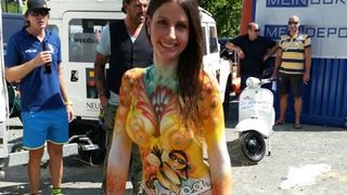 Vespa klub Zadar u Austriji, foto-klub Scooterie Liebnitz