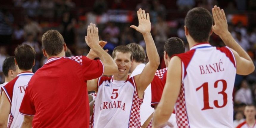 Hrvatski košarkaši (Foto:Reuters) Hrvatski košarkaši (Foto:Reuters)