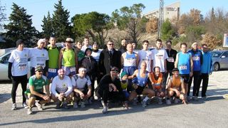 6. memorijalni maraton Maslenica – Posedarje – Novigrad, 23. siječnja 2010. (Foto: Josip Prskalo)