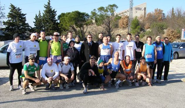 6. memorijalni maraton Maslenica – Posedarje – Novigrad, 23. siječnja 2010. (Foto: Josip Prskalo)