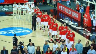 08.09.2015., Arena Zagreb, Zagreb – EuroBasket 2015., skupina C, 03. kolo, Hrvatska – Makedonija. Foto: PIXSELL 08.09.2015., Arena Zagreb, Zagreb – EuroBasket 2015., skupina C, 03. kolo, Hrvatska – Makedonija. Foto: PIXSELL