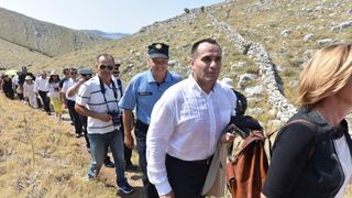 Obilježena 9. obljetnica kornatske tragedije u kojoj je život izgubilo 12 vatrogasaca. Photo: Hrvoje Jelavić/PIXSELL Obilježena 9. obljetnica kornatske tragedije u kojoj je život izgubilo 12 vatrogasaca. Photo: Hrvoje Jelavić/PIXSELL