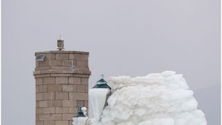 Đir po ledu okovanom Senju, Foto: Kristijan Orlić Đir po ledu okovanom Senju, Foto: Kristijan Orlić