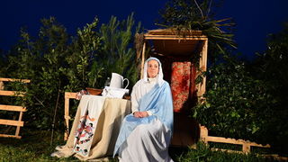 Diklo: Na Bunarima na blagdan sv. Stjepana uprilične žive jaslice Udruge Kveštura. Foto: Iva Perinčić Diklo: Na Bunarima na blagdan sv. Stjepana uprilične žive jaslice Udruge Kveštura. Foto: Iva Perinčić