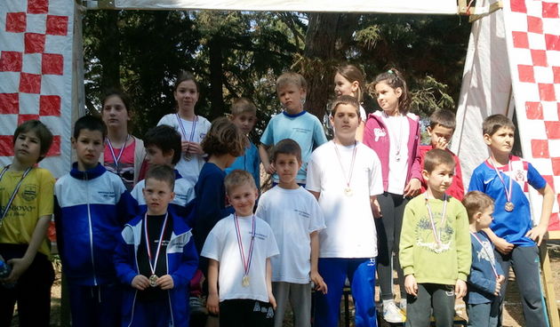 Mali altletičari spotrske škole “Dite zadarsko”