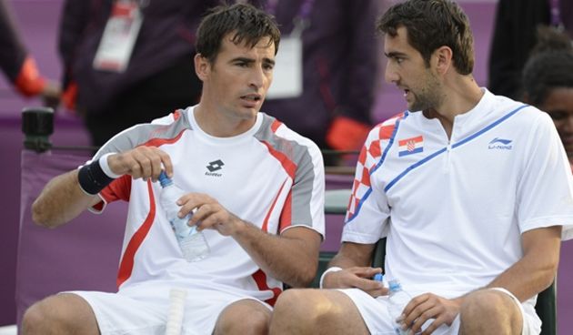Čilić i Dodig, foto: Cropix