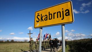 Kolonom sjećanja i polaganjem vijenaca obilježena 23. obljetnica stradanja Škabrnje, Foto: Filip Brala/PIXSELL Kolonom sjećanja i polaganjem vijenaca obilježena 23. obljetnica stradanja Škabrnje, Foto: Filip Brala/PIXSELL
