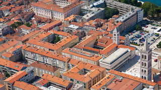 Grad Zadar iz zraka, foto: Leo Banić