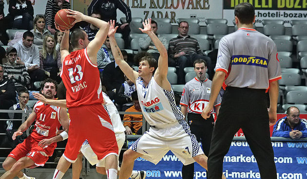 KK Zadar – KK Hemofarm (foto: Marin Gospić)