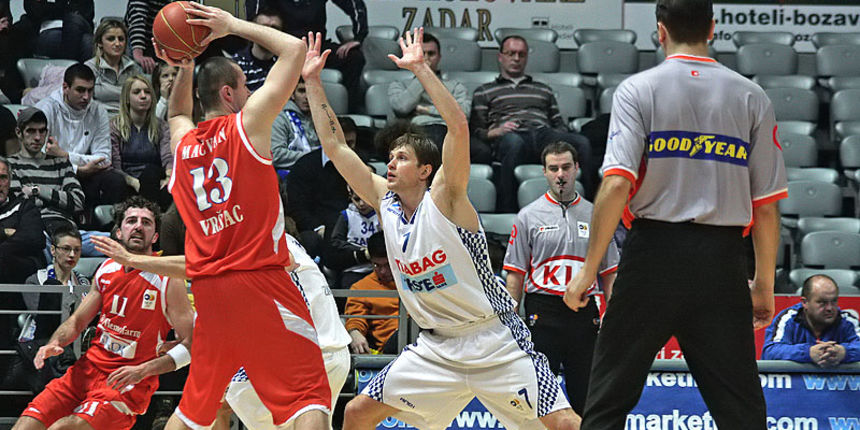 KK Zadar – KK Hemofarm (foto: Marin Gospić)