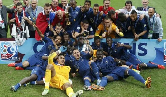 Francuska U20, foto: lequipe.fr