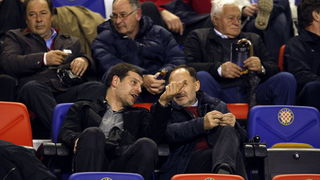 Split, 011210. 
Stadion HNK Hajduka u Poljudu.    
UEFA Europska liga utakmica HNK Hajduk – FC AEK .
Na fotografiji: Slaven Bilic.
Foto: Ante Cizmic / CROPIX